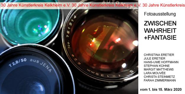 Fotoausstellung des KünstlerKreises Kelkheim 1.3. - 15.3. 2020